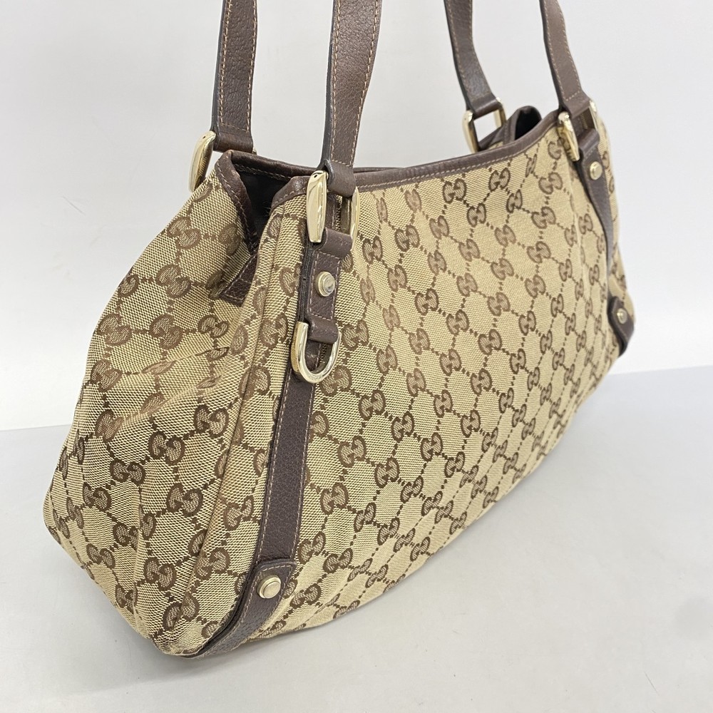 Gucci S Tote Bag Abby Brown Gg Canvas View 2